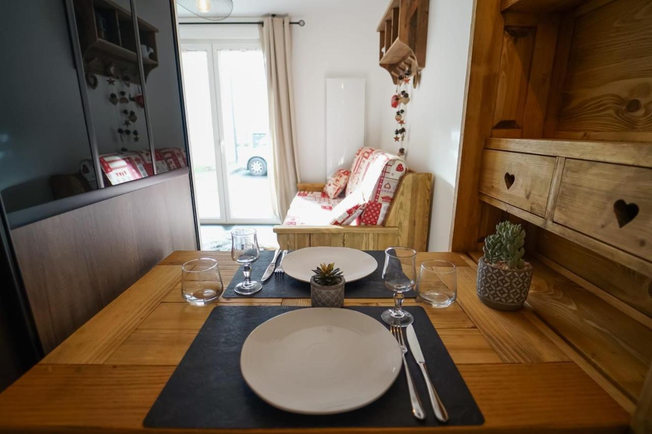 Le Petit Chalet - Studio Cosy à Lathuile pour 2 personnes Extérieur photo